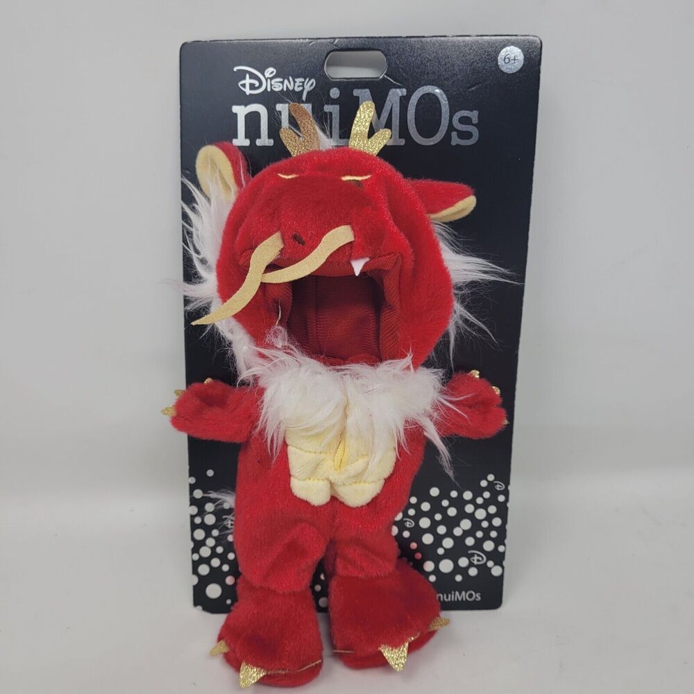Disney Store Japan nuiMOs Plush Toy Costume Year Dragon 2024 Red NEW (US Ship)